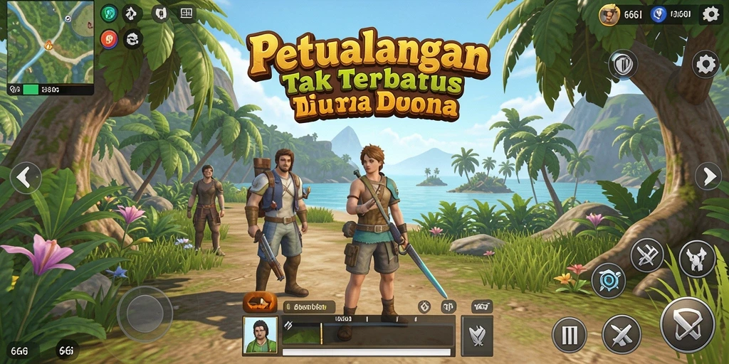 Gameplay menakjubkan di dunia terbuka 666I.