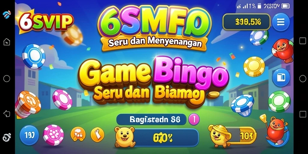 Gameplay seru Bingo di 6SVIP dengan teman-teman.