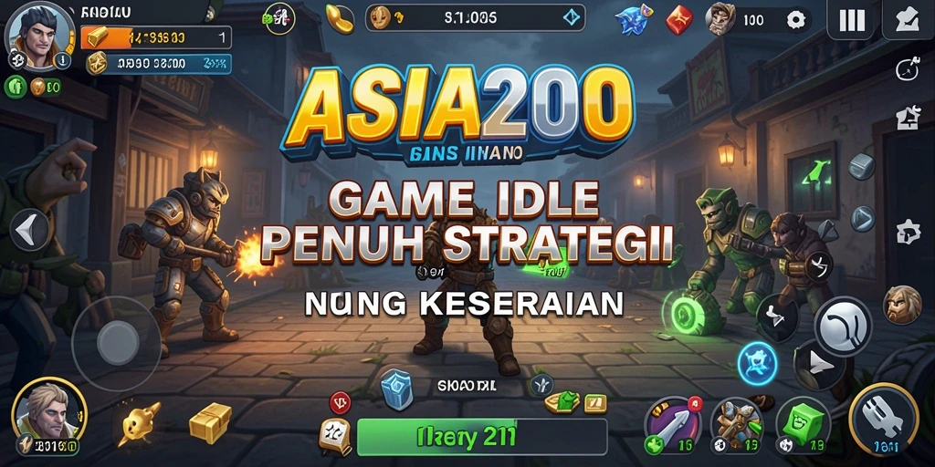 Tampilan gameplay ASIA200 yang menarik dan imersif.
