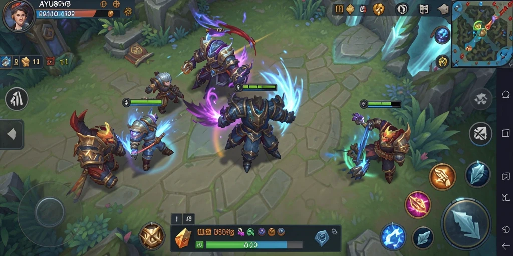 Tampilan gameplay AYU89 yang penuh aksi dalam dunia MMORPG.