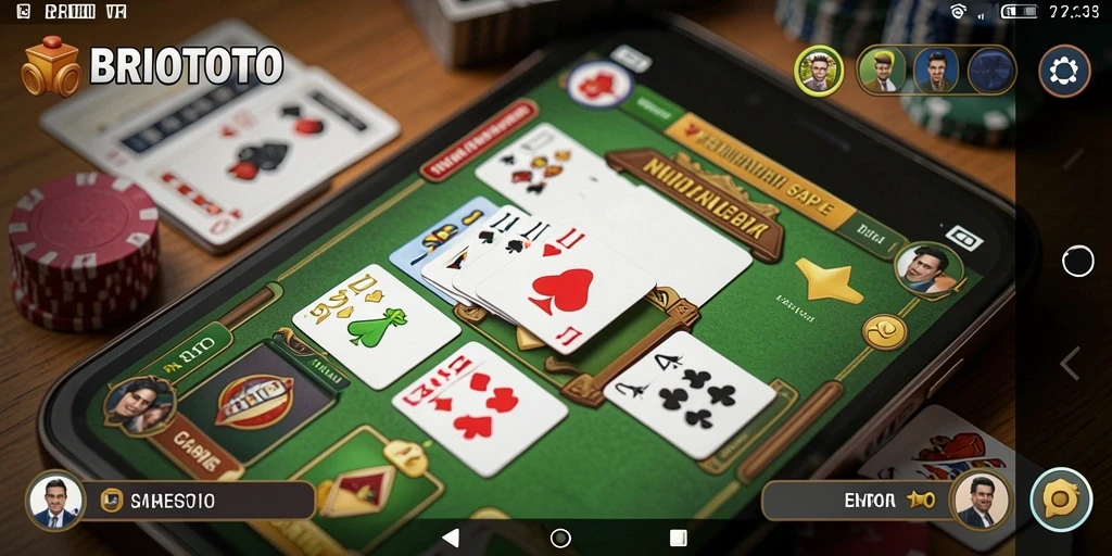 Tampilan gameplay BRIOTOTO yang seru dan interaktif.