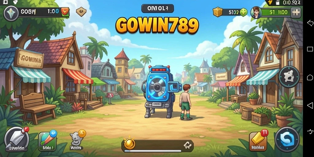 Tampilan gameplay GOWIN789 yang menarik dan interaktif.