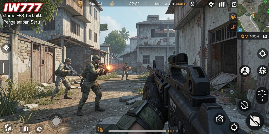 Tampilan gameplay IW777 yang menegangkan dan seru.