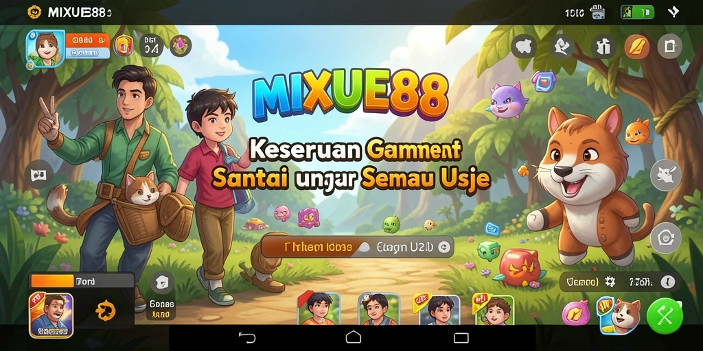 Screenshot MIXUE88 menampilkan gameplay yang santai dan seru.