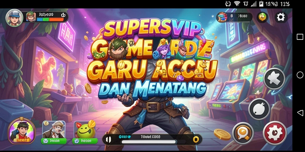 Gameplay seru dan menegangkan dari SUPERSVIP yang penuh tantangan.